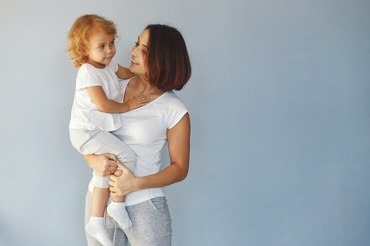 Mother and Little Daughter